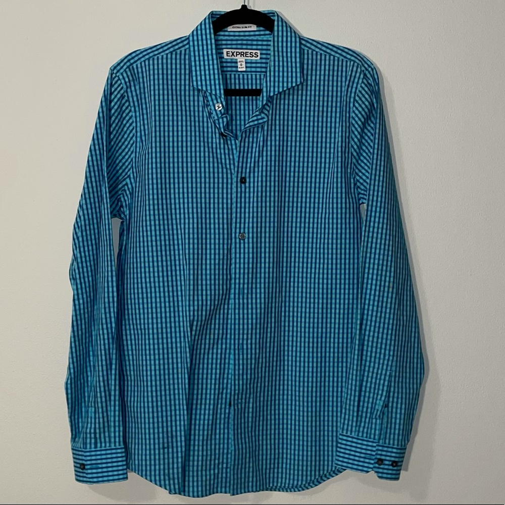 Express Mens.l Extra Slim Fit Dress Shirt